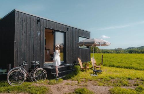 Ploneour-Lanvern Ski Chalet | Parcel Tiny House Ty Pois 2 près de la Pointe de La Torche