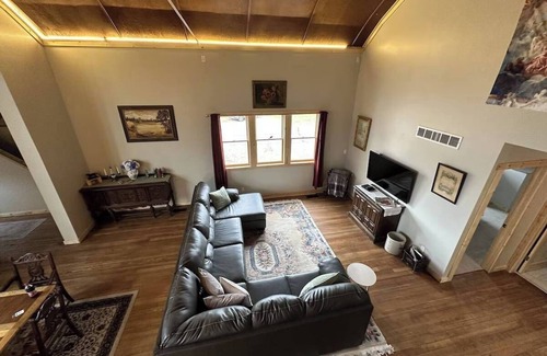 Markville House | Parish & Bell Tower 18Ft ceilings and lots of space for guests.