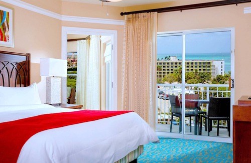 Palm Beach Resort | Partial Ocean View - 3 Bedroom - Marriott's Aruba Surf Club - Full Resort Access