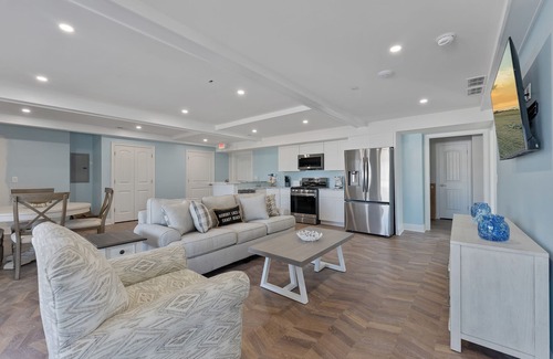 North Wildwood Apartment | Party Headquarters in the Middle of the Entertainment with the beach steps away!