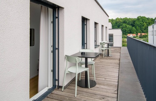 Passau Apartment | Passau Bahnhofstr | One-Bedroom Suite + Balcony