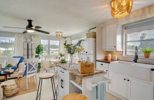Punta Gorda Cottage | Patio, Dock & Views: Waterfront Punta Gorda Gem!