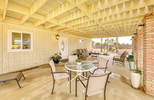 Woodcrest Apartment | Patio & Workspace: Peaceful Riverside Retreat!