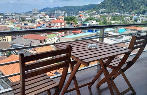 Patong Apartment | Patong sea view studio- condo with pool, parking