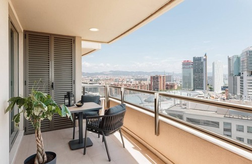 Diagonal Mar i el Front Maritim del Poblenou Apartment | Pavots - 3 bedrooms, pool and gym in Poblenou