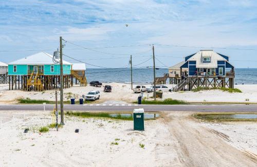 Dauphin Island House | Pawprints in the Sand