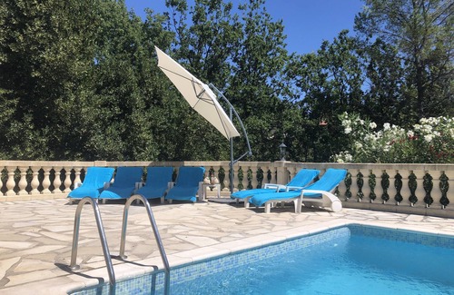 Seillans Villa | Peace and quiet at the large pool in a private location - Villa Christiane