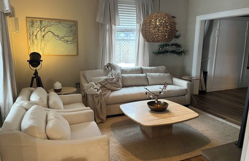 Pepin House | Peace of Pepin 3BR house with 2nd Story Hot Tub and Across from Public Beach