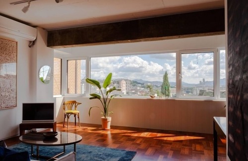 Yongsan-gu Apartment | Peaceful 2 BR APT & Cityview Close to Iconic Sites