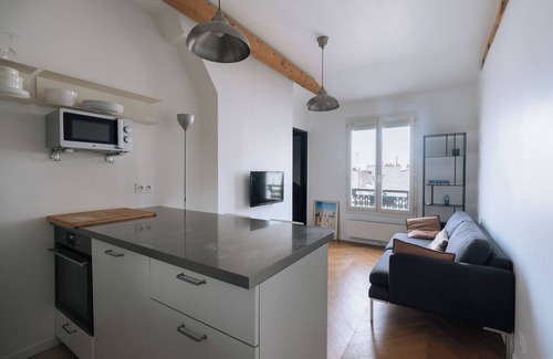 Epinettes Apartment | Peaceful and Stylish Apart Montmartre/Batignolles