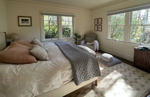 Berkeley House | Peaceful Berkeley home with designer furnishings, private creek & treehouse