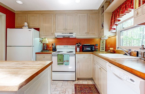 Saluda Cabin | Peaceful cabin with game room, WiFi, fireplace & spacious deck with grill