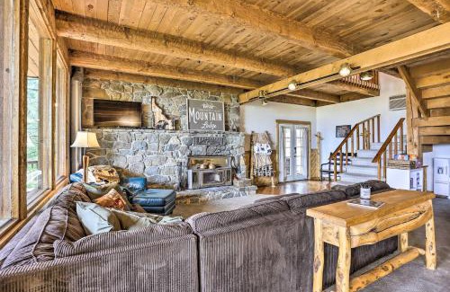 Garden Valley House | Peaceful Cabin with Mtn and River Views, Fire Pit
