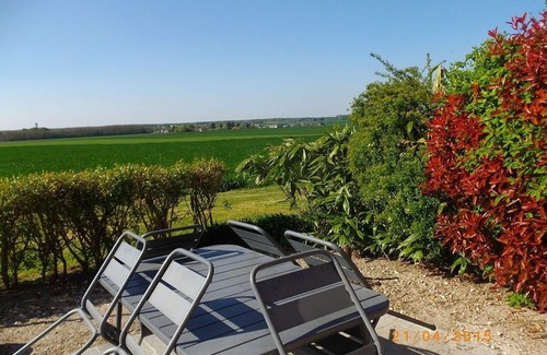 Vennecy Cottage | Peaceful lodging near Orleans, pets allowed, terrace and garden