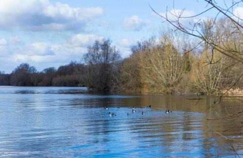 South Cerney Cabin | Peaceful Millers Lodge at The Cotswold Water Park