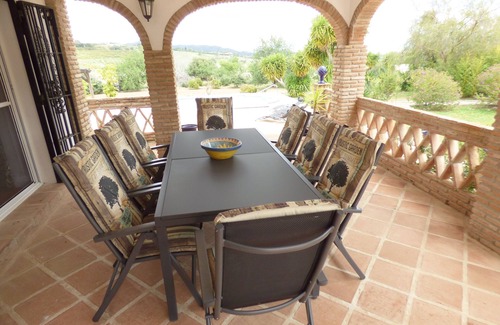 Alhaurin de la Torre Villa | Peaceful private villa with large pool & beautiful mountain views.