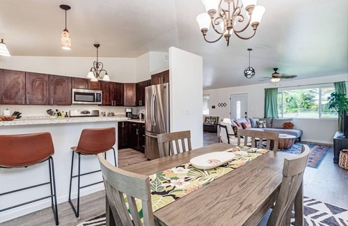 Keaau Apartment | Peaceful Petfriendly Paradise Home | with A/C
