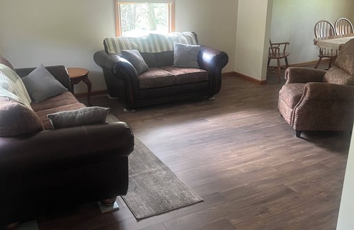 Kinsman House | Peaceful rental by the 18th hole—your serene oasis awaits!