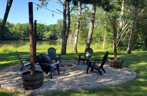 Wisconsin Dells House | Peaceful retreat on Fawn Lake, local Winery, & minutes from the Dells!