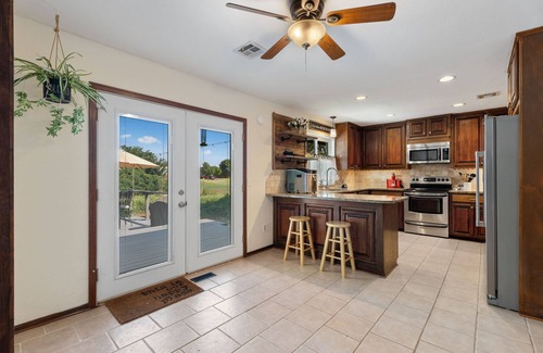 Oklahoma City House | Peaceful retreat in quiet cul de sac, hot tub, moments away from major medical