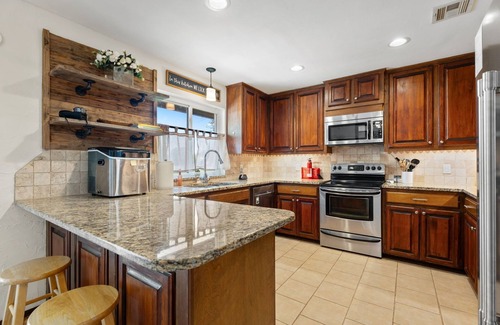 Oklahoma City House | Peaceful retreat in quiet cul de sac, hot tub, moments away from major medical