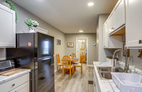 New Haven  Huron County House | Peaceful Shiloh Home w/Deck & Fishing Pond Access