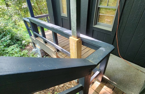 Lake Toxaway Cabin | Peaceful studio with WiFi in Lake Toxaway,North Carolina hot tub.