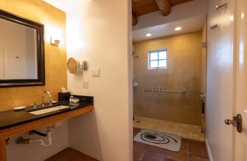 Ojo Caliente Apartment | Peaceful Suite in Desert Inn- San Juan Queen Room