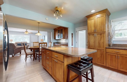 Dandridge House | Peaceful waterfront home w/free attraction tickets, Private Dock, grill, patio