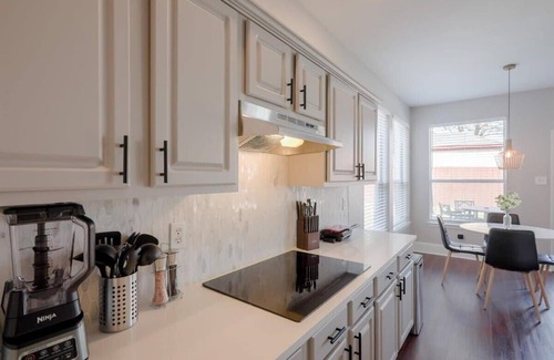 South Arlington House | Pearl White Dream Home With Private Pool & Theatre