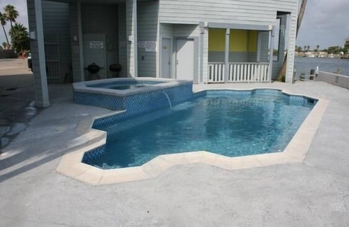Port Mansfield Condo | Pelican Point #6 -Great Complex! Great Views! Cool off in the swimming Pool!