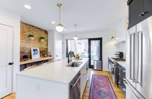 Pendleton House | Pendleton Home with private backyard and firepit