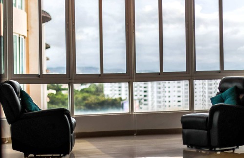 Santiago Province Apartment | Penthouse Oasis in Gated Community w/Hot Tub