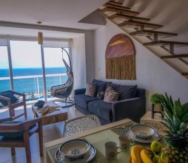 Puerto Juarez Apartment | Pent House amazing View beachfront CANCUN