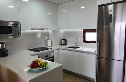 Los Balcones Apartment | Penthouse apartment with private sunny roof terrace (family friendly)