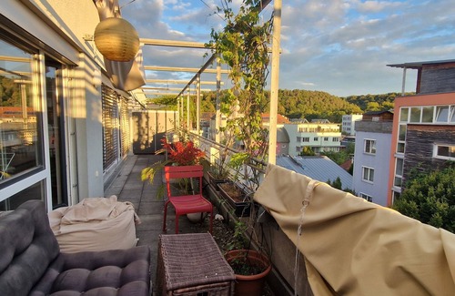 Au/Unterer Wert/Franzosisches Viertel Apartment | Penthouse apartment in the French Quarter