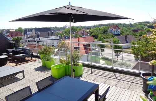 Koksijde-Bad Apartment | Penthouse Avec Superbes Grandes Terrasses