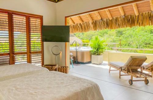 Anapoima Apartment | Penthouse de Lujo-Mesa de yeguas Country Club Golf lago Naturaleza