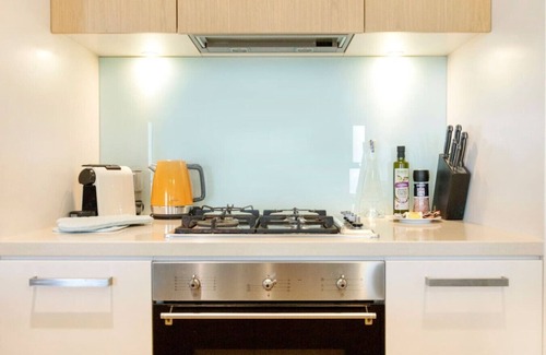 Darwin City Centre Condo | Penthouse Haven: Lux Balcony Dining ~ Sea View