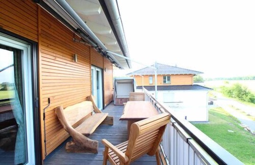 Ostseebad Dierhagen Apartment | Penthouse mit Großer Dachterrasse Direkt Hinter der Düne