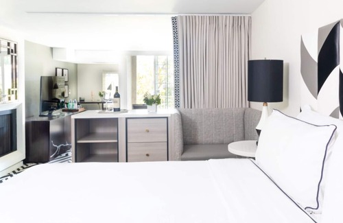 Norma Triangle Hotel | Penthouse View, Four Spacious Units in West Hollywood! Rooftop Heated Pool!