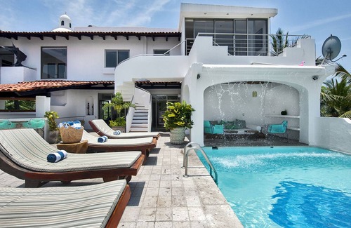 Fluvial Vallarta Villa | PentHouse Villa+Best Central Location+Private Pool+3 min BEACH
