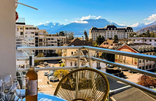 Annecy Apartment | Penthouse vue incroyable lac et montagnes