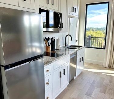 Asheville Apartment | Penthouse West - Mountain Views