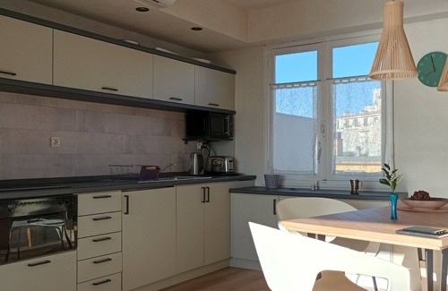 Antibes City Centre Apartment | Penthouse with extraordinary view: sea and mountains port Vauban Cap d'Antibes