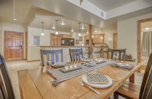 Pagosa Springs Condo | Perched atop Putt Hill, this expansive yet inviting condo is your ideal home away from home