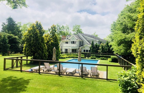 Water Mill House | Perfect fall family retreat in Water Mill with new Gym and Media Room