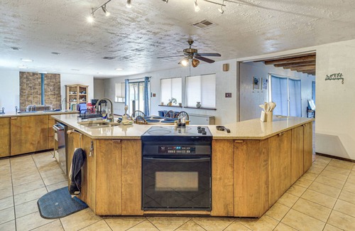 Polvadera House | Perfect For Groups! Socorro Home Near NM Tech