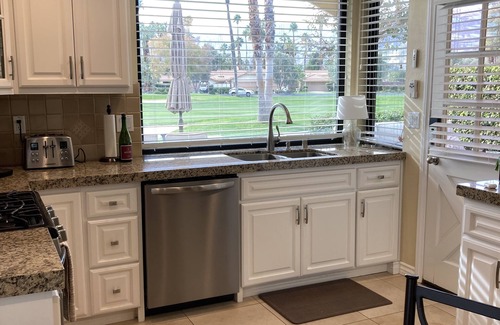 Palm Desert Condo | Perfect location with fantastic south facing views of the mountains and golf.