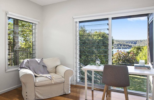 Hardys Bay House | Perfect NE aspect for sunny winter days and a fireplace at night